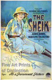 The Sheik Movie Poster which starred Rudolph Valentino art print