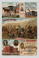 C. F. Simmons Medicine Company Advertising Lithograph Print