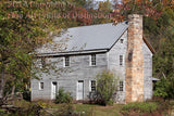 Site's Homestead at Seneca Rocks a Back View Art Print