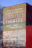 Smalley's Theater ad in the baseball town of Cooperstown, New York