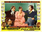 Son of Frankenstein and Bride of Frankenstein Movie Poster art print