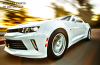 Chevrolet Camaro White Muscle Car Art Print